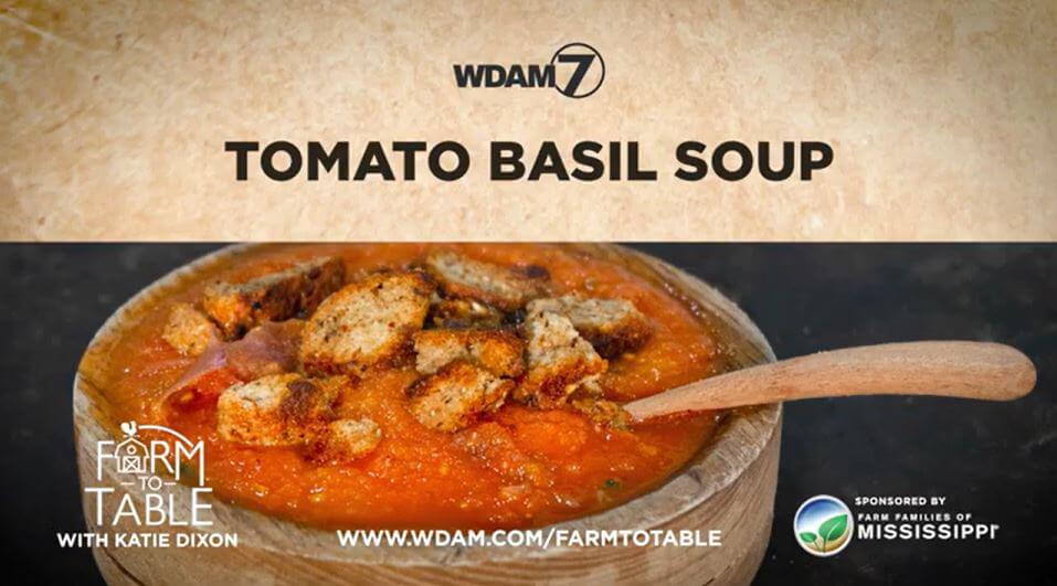 Katie Dixon’s Tomato Basil Soup Recipe